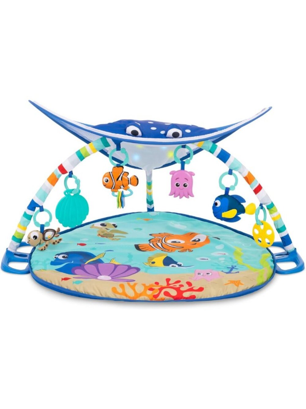 Ocean Lights & Music Baby Gym Play Mat - Finding Nemo Theme for Newborns